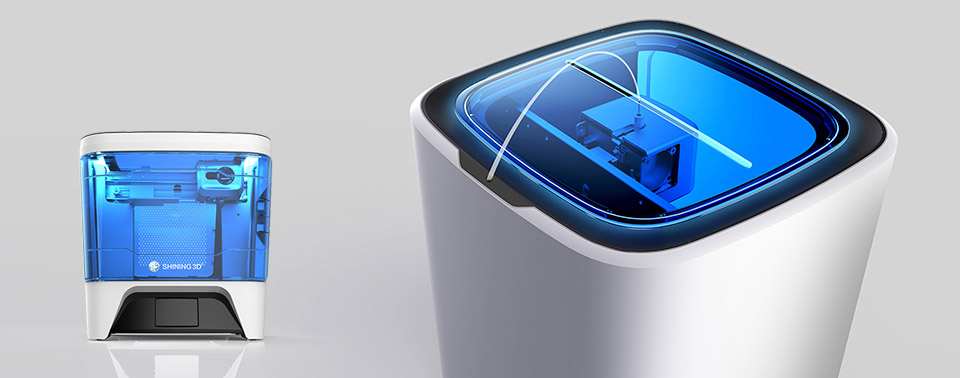 3D printer using stereolithography technology